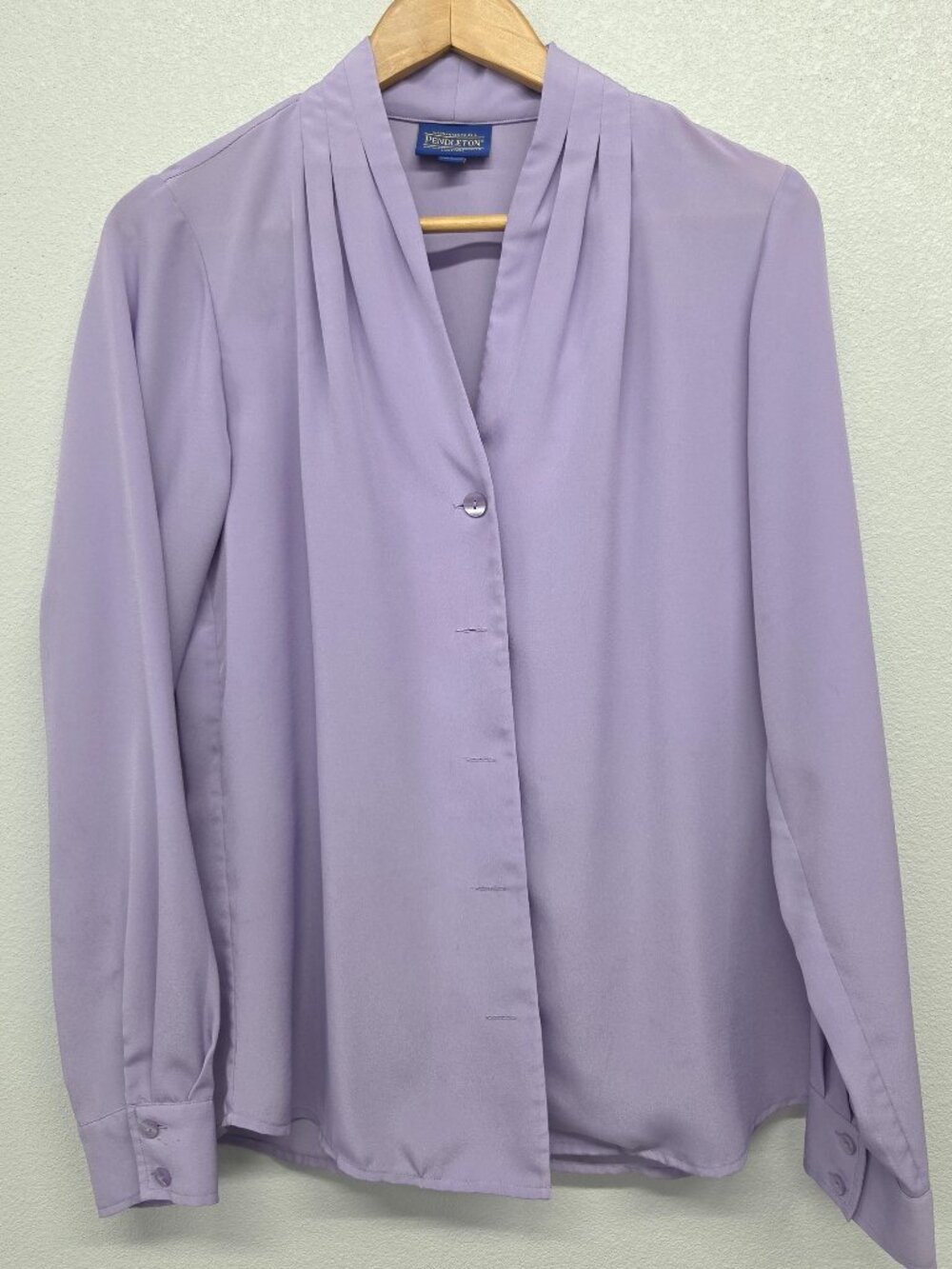 Pendleton Ladies Blouse Size 8